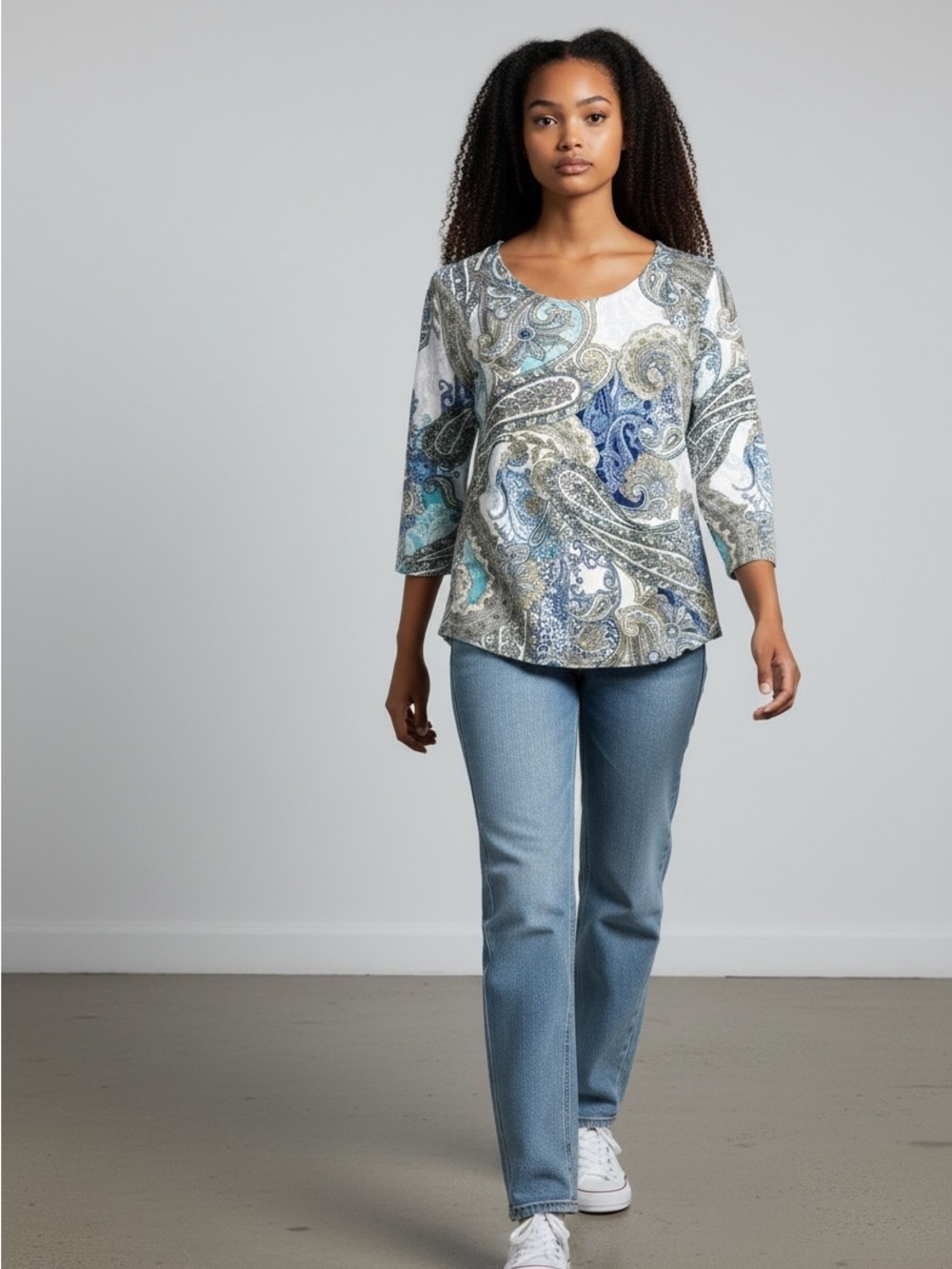 Beautiful Tropical Boho Vibe Top​​​​
